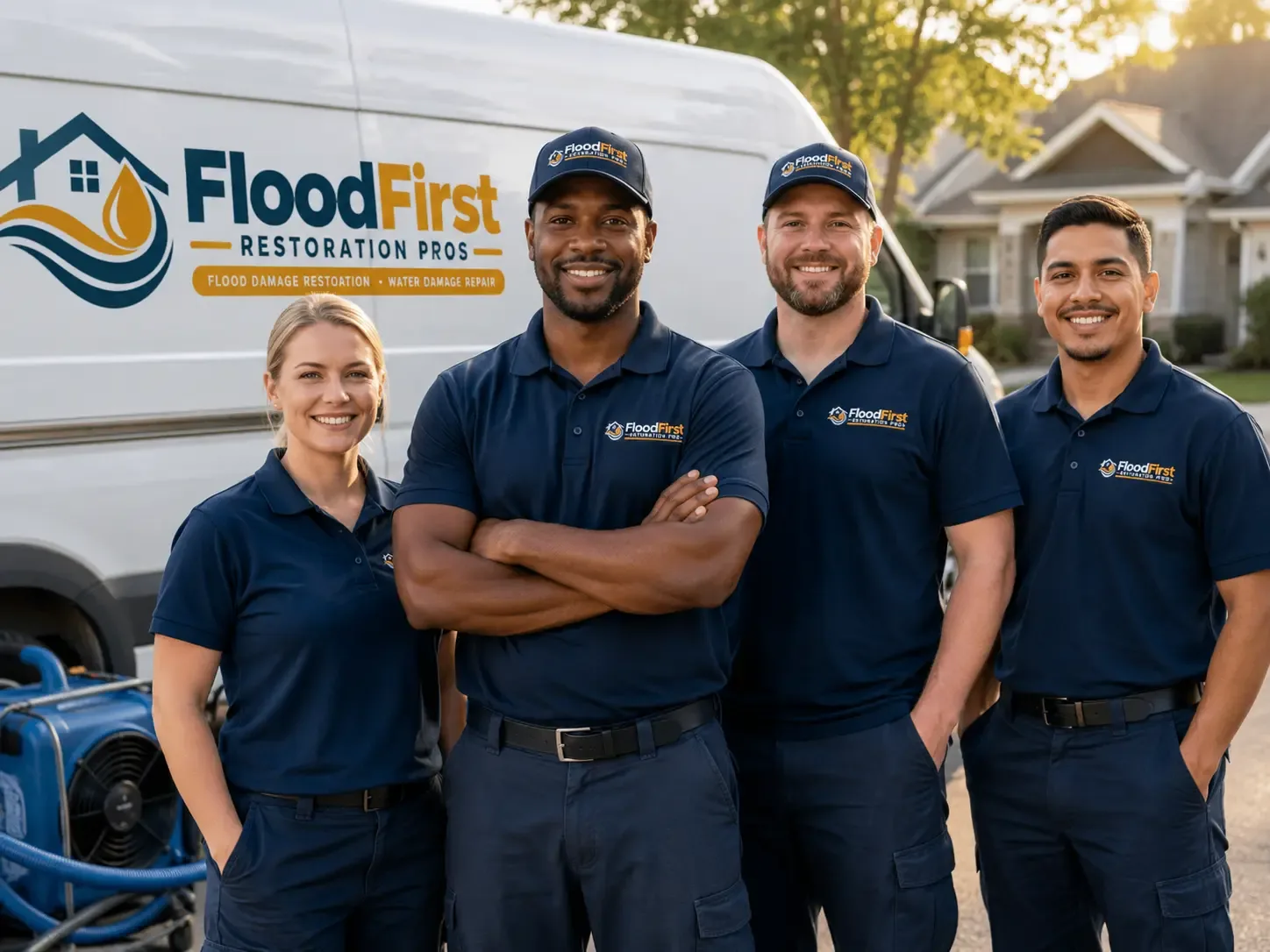 Flood Damage Restoration company in Merritt, MI